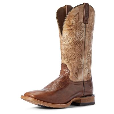 Ariat Cowhand Kırmızı Kahverengi Western Csizma Erkek (31511-586)